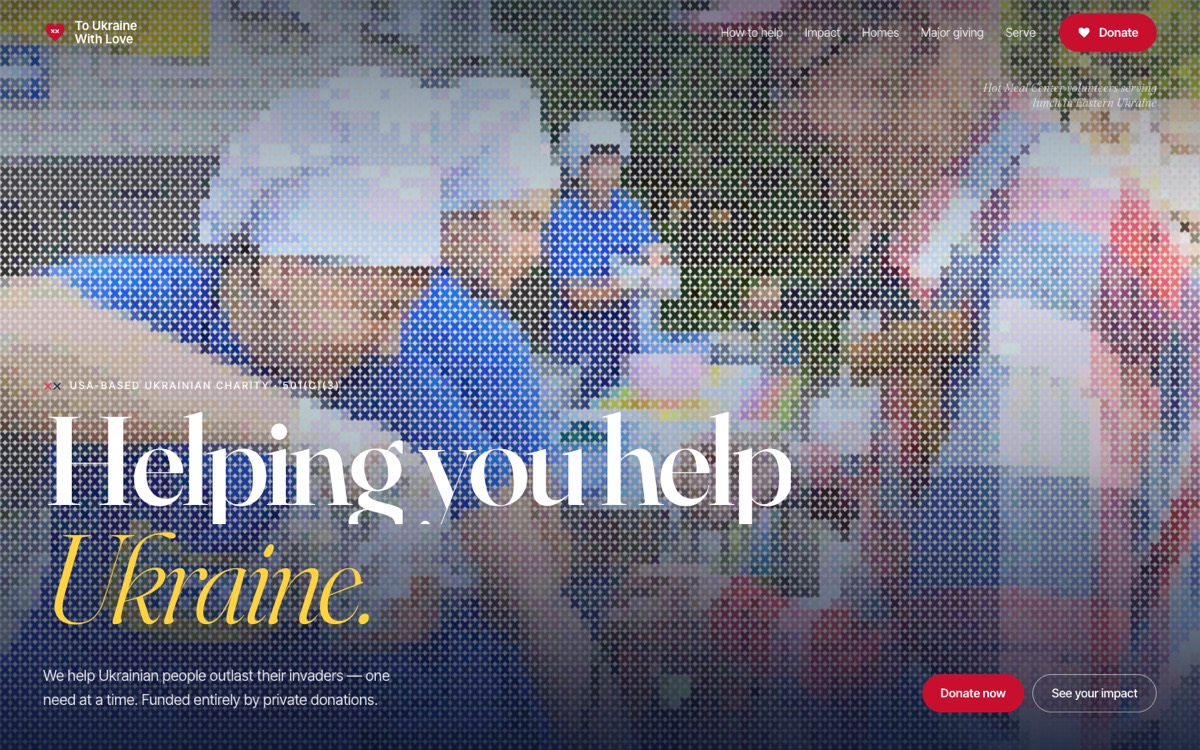 To Ukraine With Love: новий сайт